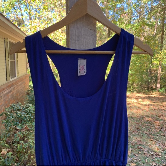 True Light Blue Ruffle Dress - Picture 2 of 7